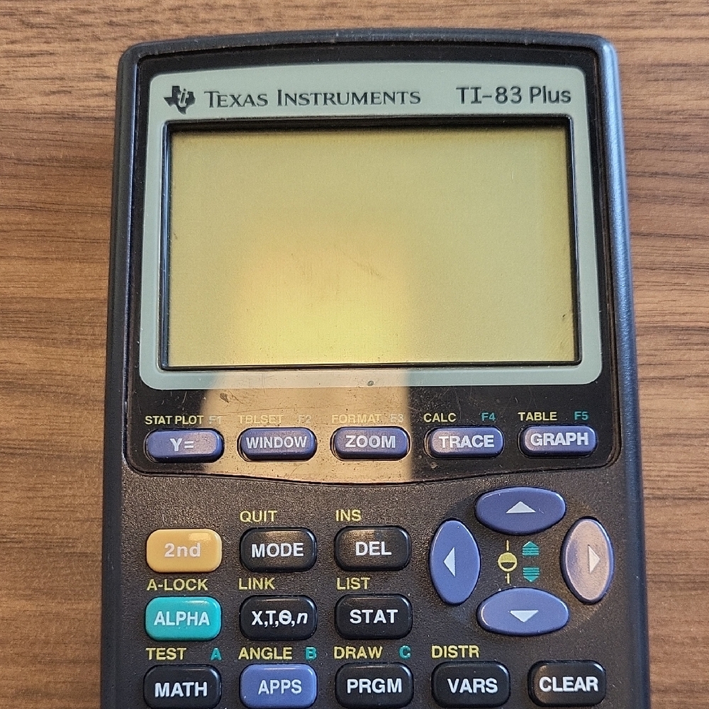 Texas Instruments TI-83 Plus Black Graphing Calculator
